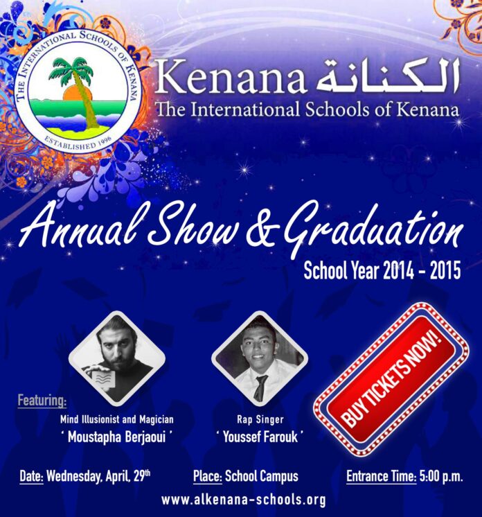 The countdown has started, 3 days left for Annual Show & Graduation | School Year 2014 - 2015