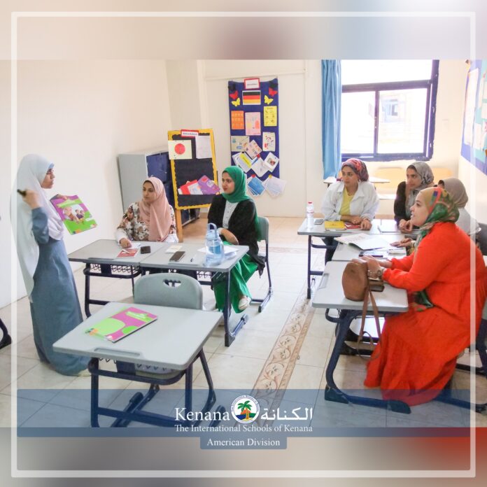 As The International Schools of Kenana, American Division, are keen on getting their teachers ready for the new academic year, Ms. Hanan Ezzat from Redsea Bookstores and Klett Gruppe held a professional German teacher's development training.