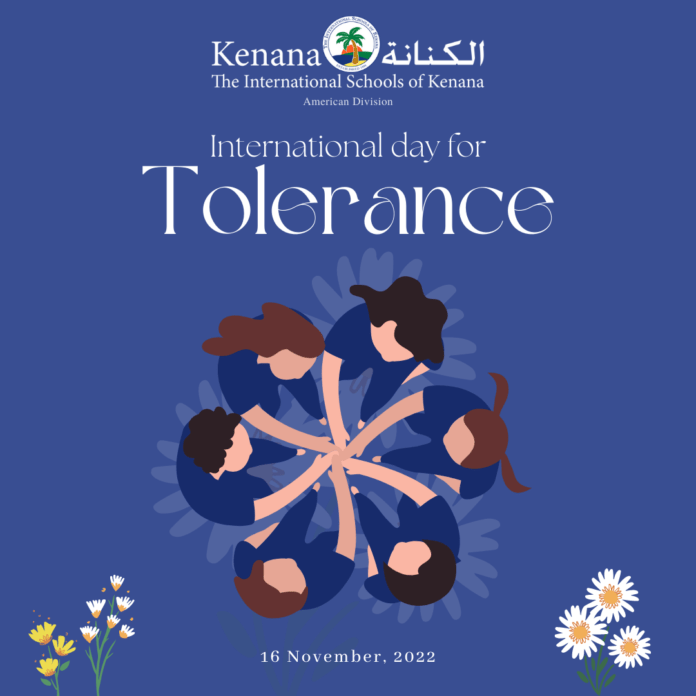 The International Day for Tolerance