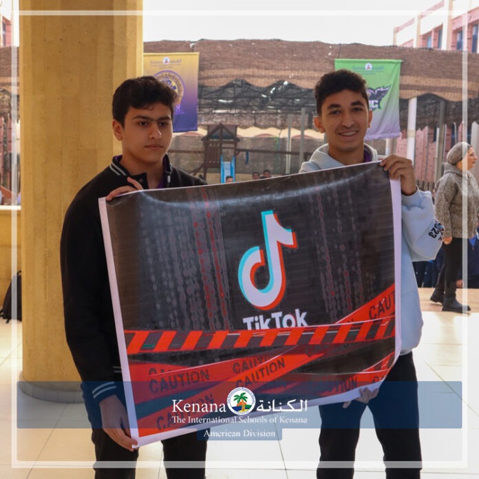 ISK Seniors spread awareness about Tik Tok violent trends and their ill-effects during morning assembly | 2022-2023