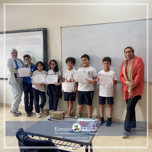 Certificates for the brilliant students in the French language | Grade 4A | 2022-2023