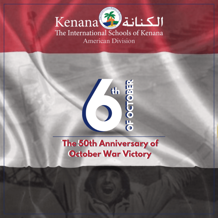 The 6th of October War is a turning point in Egyptian history. It shows the world that Egypt is capable of defending itself and its sovereignty. On this special day, let us take a moment to remember and honor those who fought and sacrificed for our freedom. تعتبر حرب السادس من أكتوبر نقطة تحول في التاريخ المصري. اظهرت الحرب للعالم أن مصر قادرة على الدفاع عن نفسها وسيادتها. وفي هذا اليوم المميز.