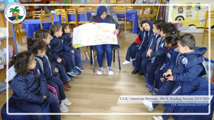 I.S.K | American Division - Pre-K Students enjoyed their reading session at the library 2019/2020