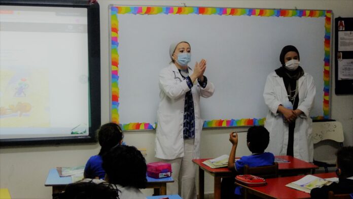 I.S.K - American Division | The school Doctor guided the Students to keep them safe 2020-2021