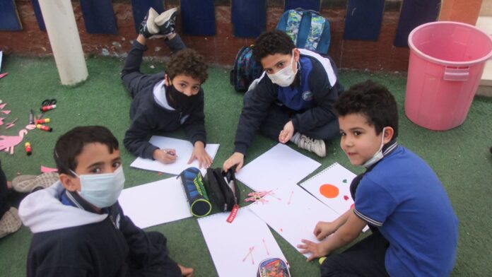 I.S.K-American Division | Grade 2A Art session outdoor 2020-2021