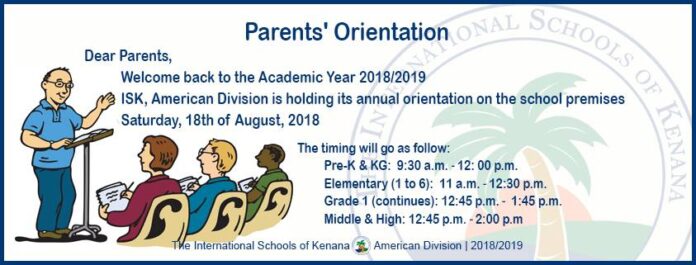 Parents Orientation