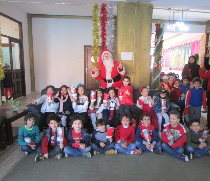 ISK | American Division Santa's visit - Preschool & KG