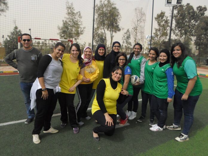 Girl's Football Team