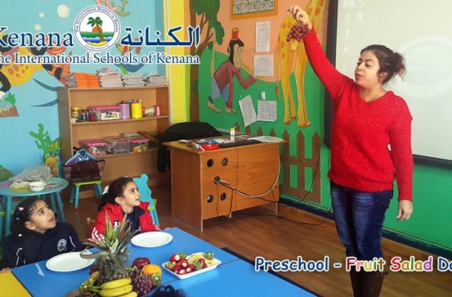 Preschool - Fruit Day 2015/2016