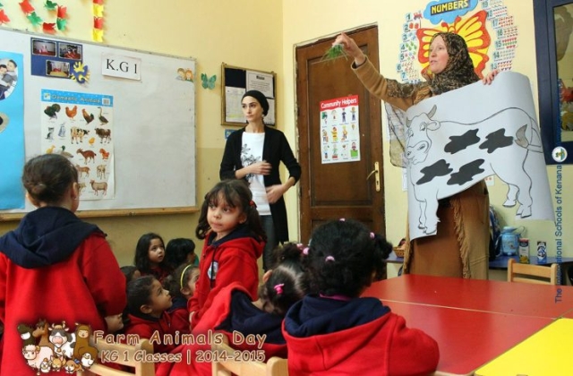 International Schools of Kenana Farm Animals Day - KG 1 Classes | 2014 -2015