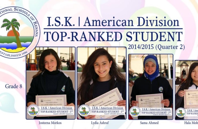 International Schools of Kenana | American Division | Top-Ranked Students