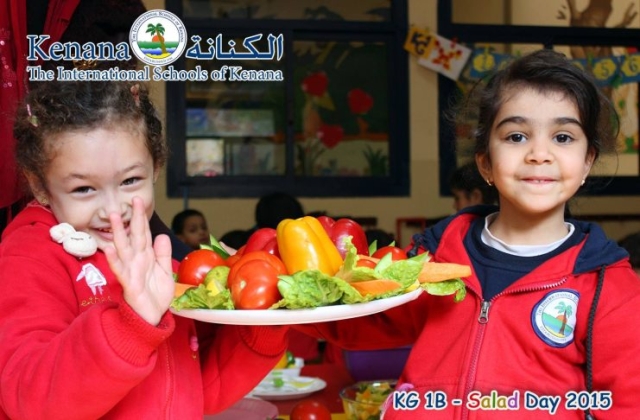 International Schools of Kenana | American Division KG1 B Class - Salad Day 2014/2015