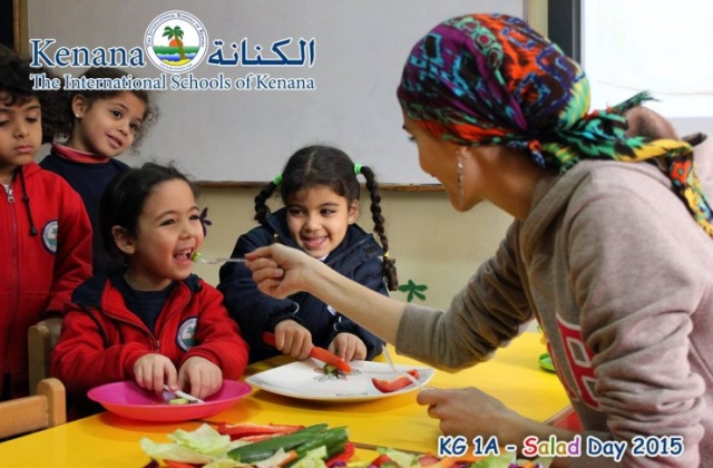 International Schools of Kenana | American Division KG1 A Class - Salad Day 2014/2015