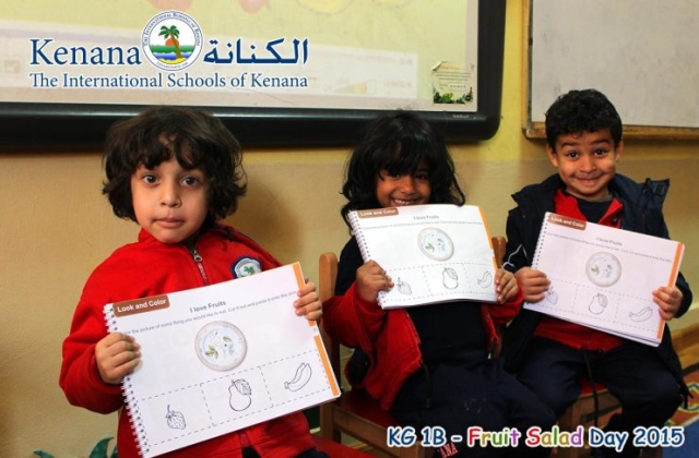 KG1 B Class - Fruit Day 2014/2015