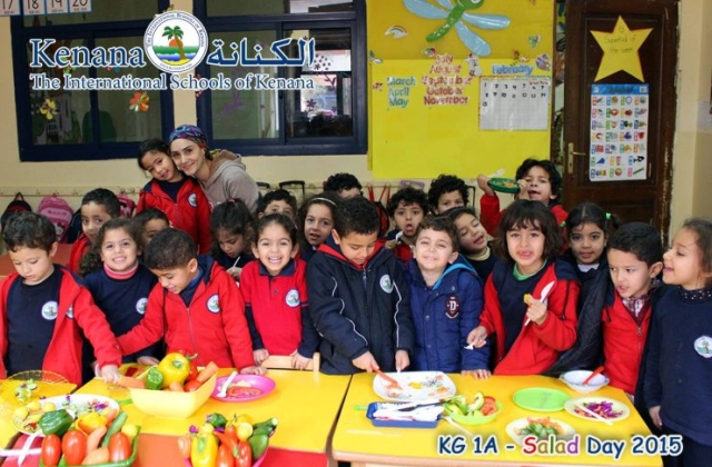 International Schools of Kenana | American Division KG1 A Class - Salad Day 2014/2015