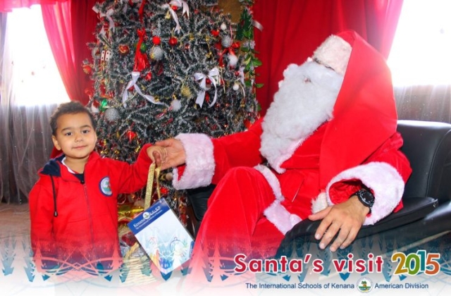 Santa's Visit - Christmas 2015