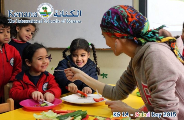 International Schools of Kenana | American Division KG1 A Class - Salad Day 2014/2015