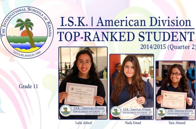 International Schools of Kenana | American Division | Top-Ranked Students