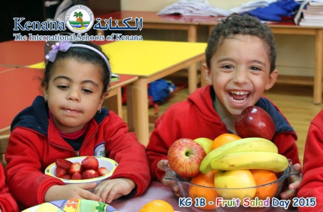 KG1 B Class - Fruit Day 2014/2015