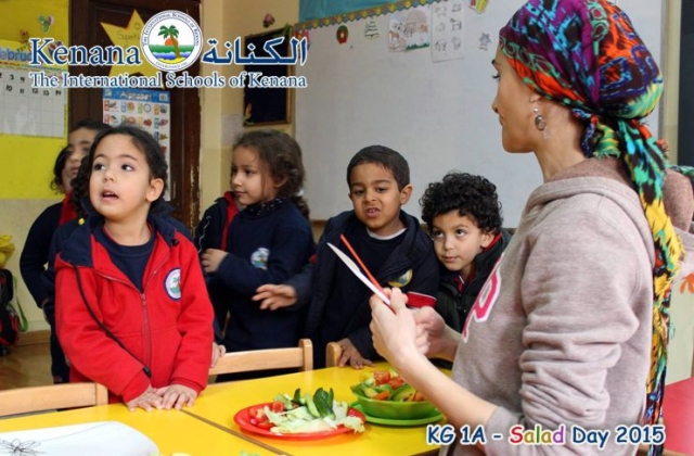 International Schools of Kenana | American Division KG1 A Class - Salad Day 2014/2015