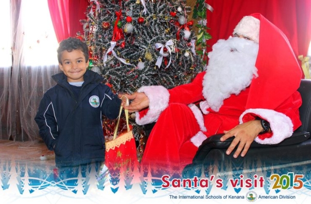 Santa's Visit - Christmas 2015