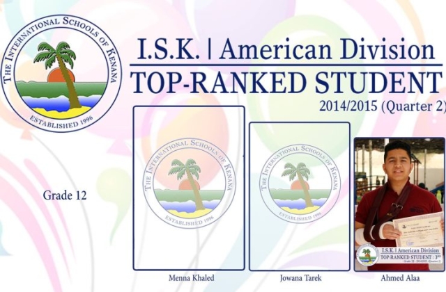 International Schools of Kenana | American Division | Top-Ranked Students