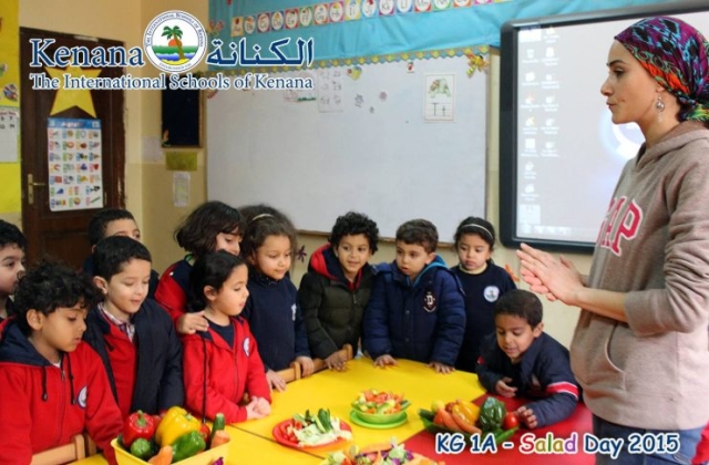 International Schools of Kenana | American Division KG1 A Class - Salad Day 2014/2015