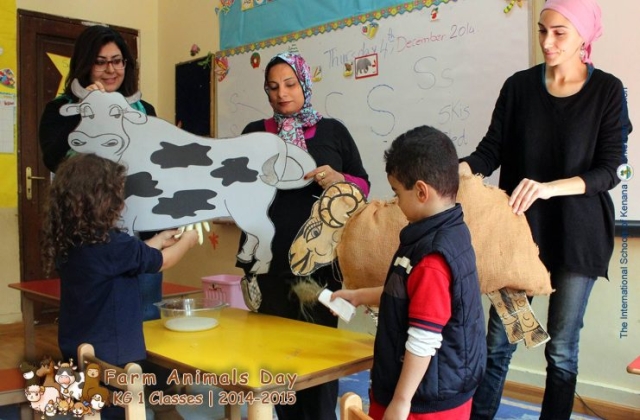 International Schools of Kenana Farm Animals Day - KG 1 Classes | 2014 -2015