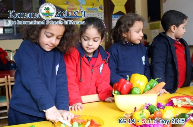 International Schools of Kenana | American Division KG1 A Class - Salad Day 2014/2015