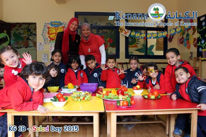 International Schools of Kenana | American Division KG1 B Class - Salad Day 2014/2015