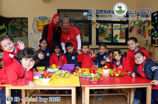 International Schools of Kenana | American Division KG1 B Class - Salad Day 2014/2015