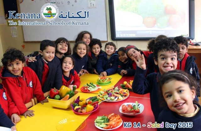 International Schools of Kenana | American Division KG1 A Class - Salad Day 2014/2015