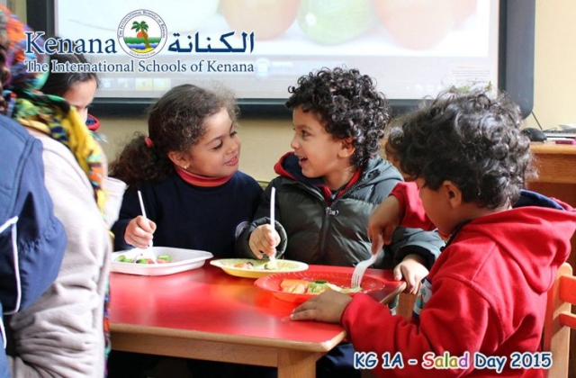 International Schools of Kenana | American Division KG1 A Class - Salad Day 2014/2015