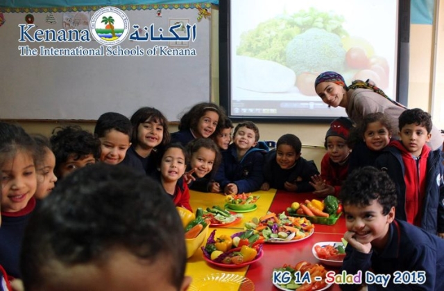 International Schools of Kenana | American Division KG1 A Class - Salad Day 2014/2015