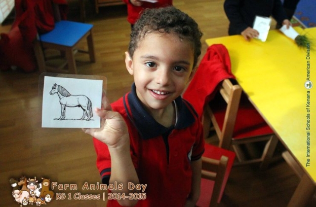 International Schools of Kenana Farm Animals Day - KG 1 Classes | 2014 -2015