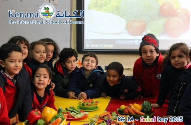 International Schools of Kenana | American Division KG1 A Class - Salad Day 2014/2015