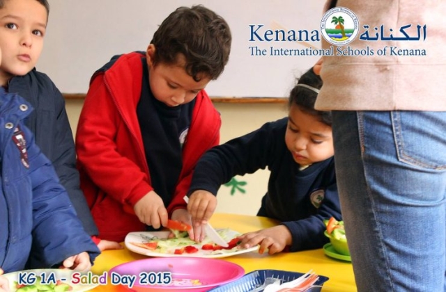 International Schools of Kenana | American Division KG1 A Class - Salad Day 2014/2015