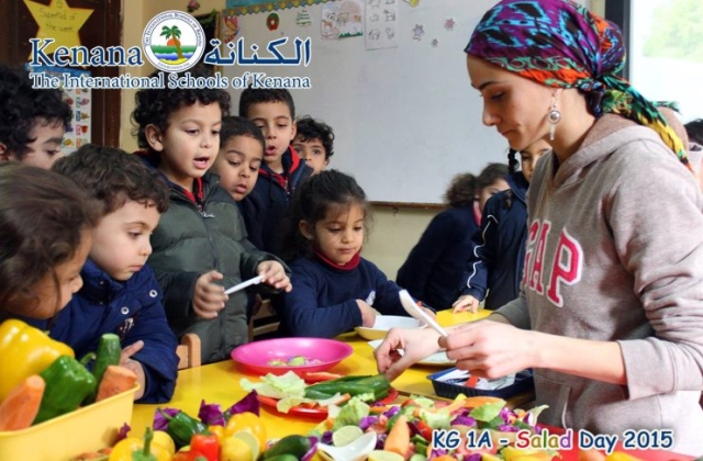 International Schools of Kenana | American Division KG1 A Class - Salad Day 2014/2015