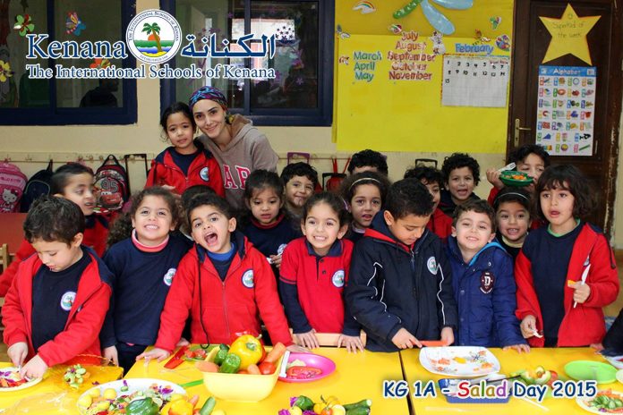 International Schools of Kenana | American Division KG1 A Class - Salad Day 2014/2015