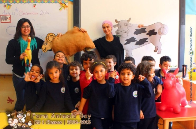 International Schools of Kenana Farm Animals Day - KG 1 Classes | 2014 -2015