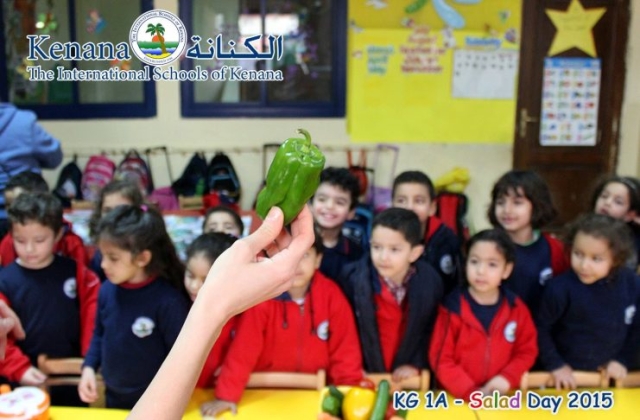 International Schools of Kenana | American Division KG1 A Class - Salad Day 2014/2015