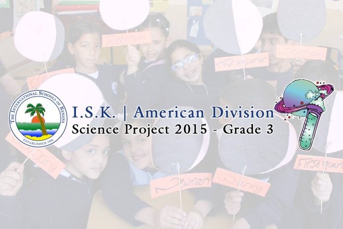 Science Project 2015 – Grade 3