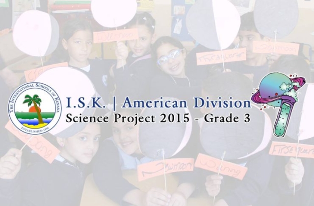 Science Project 2015 – Grade 3