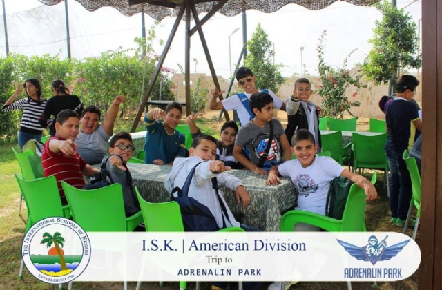 Adrenalin Park Trip 2015 - Grades 7 to 12