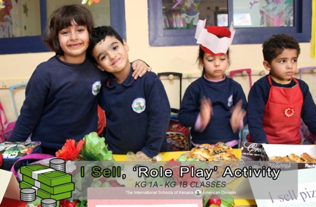 KG 1 A&B - I Sell, "Role Play" Activity