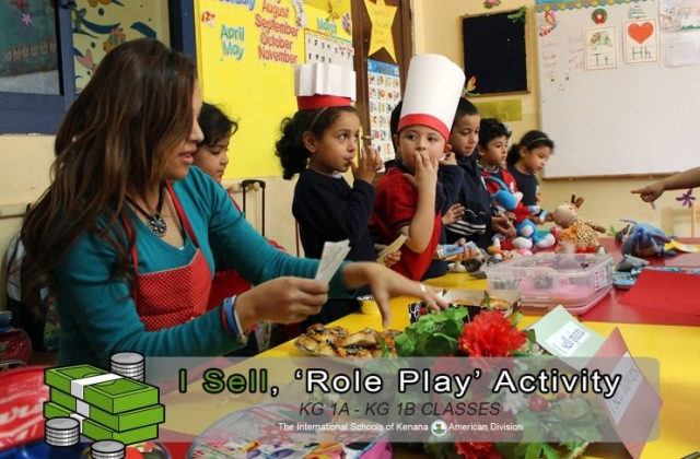 KG 1 A&B - I Sell, "Role Play" Activity