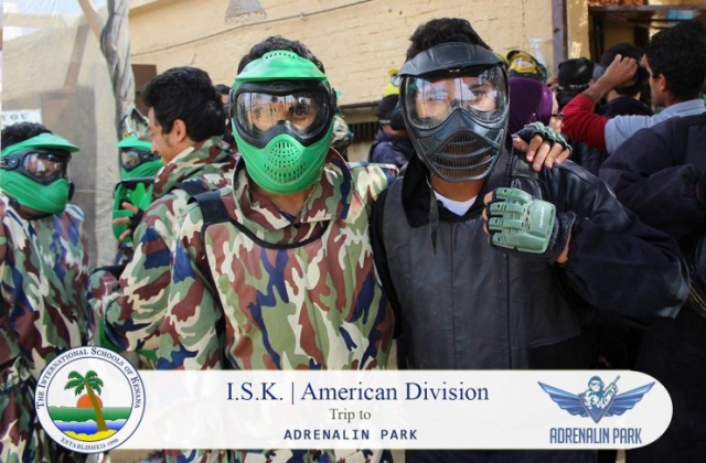 Adrenalin Park Trip 2015 - Grades 7 to 12