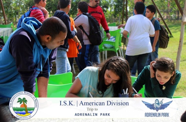 Adrenalin Park Trip 2015 - Grades 7 to 12