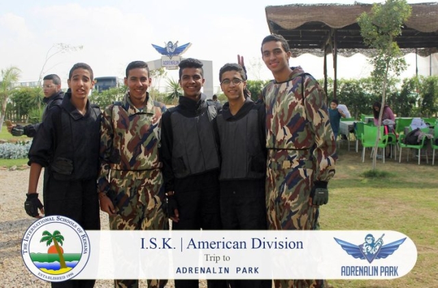 Adrenalin Park Trip 2015 - Grades 7 to 12