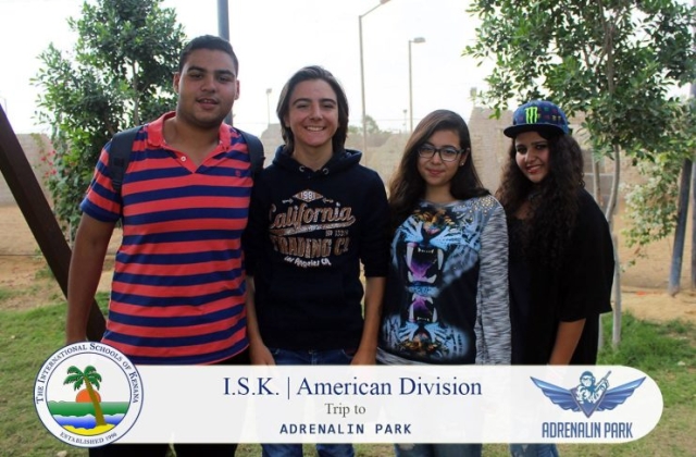 Adrenalin Park Trip 2015 - Grades 7 to 12